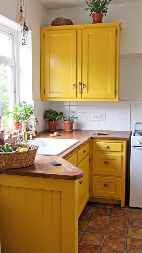 vibrant warm kitchen atmosphere