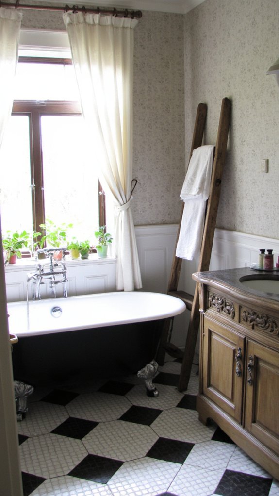 vintage bathroom decor ideas