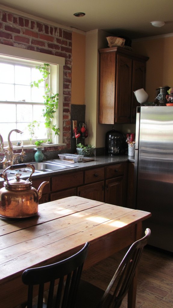 vintage copper meets stainless