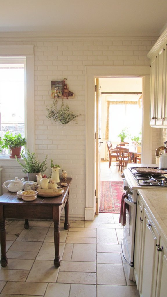 vintage subway tile charm