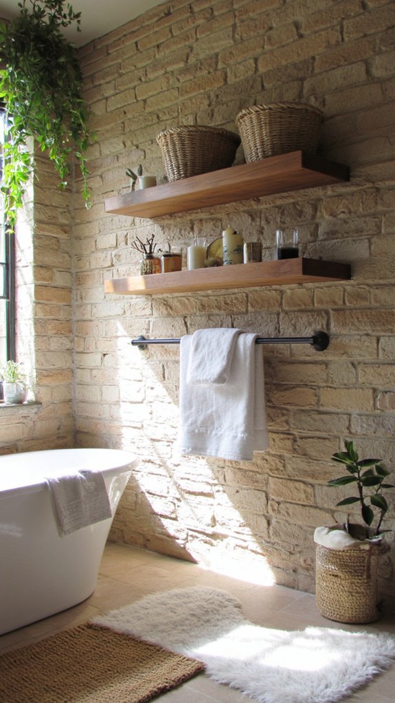 wall mounted bathroom organizers