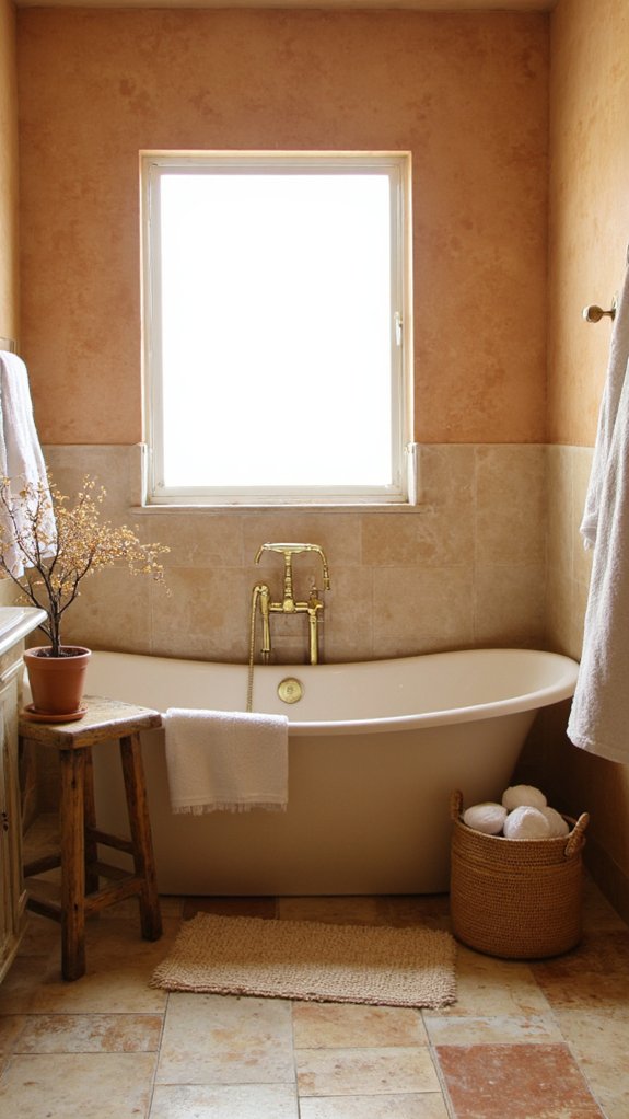 warm almond soft lighting