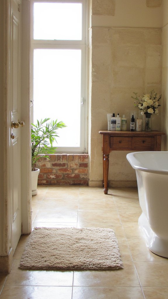 warm floors enhance showers