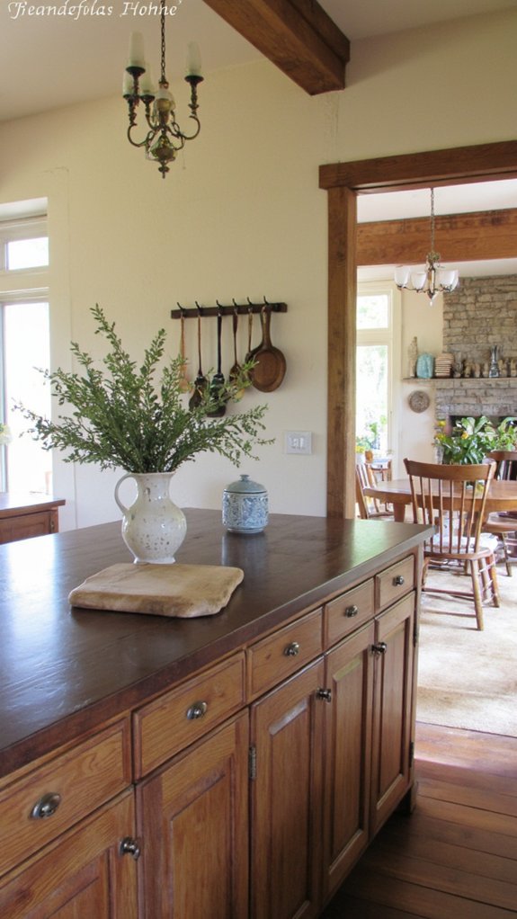 warm inviting kitchen elegance