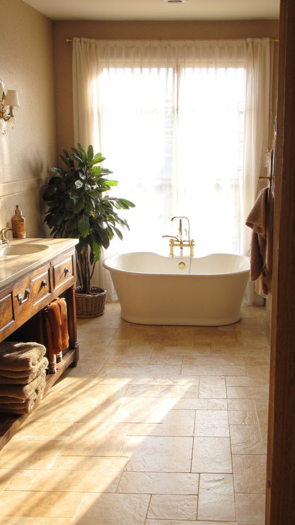 warm tiles cozy comfort