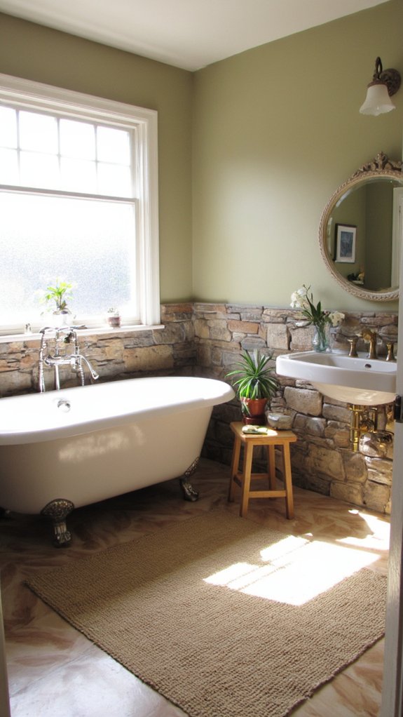 warm tiles cozy retreat