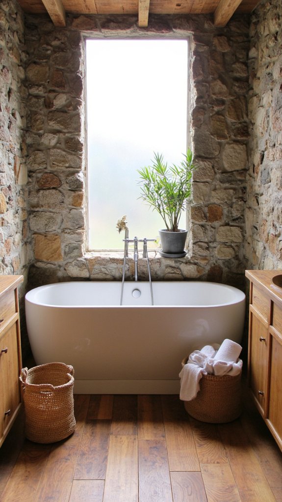 warm wood enhances tranquility