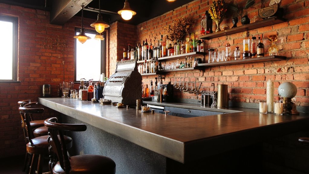 antique elements enhance modern design