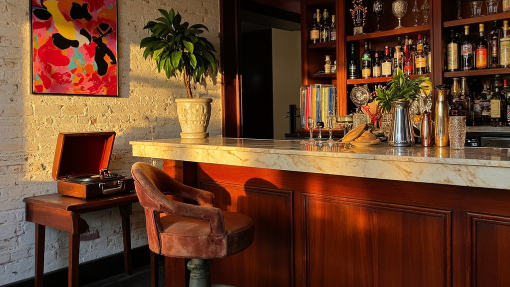 artistic bar decor ideas