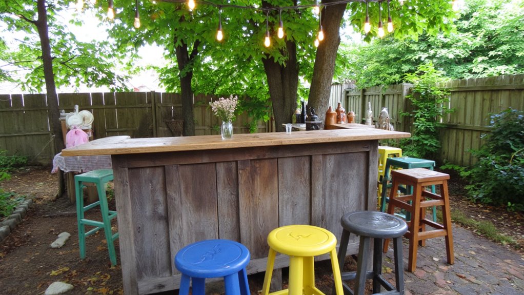 backyard bar for gatherings