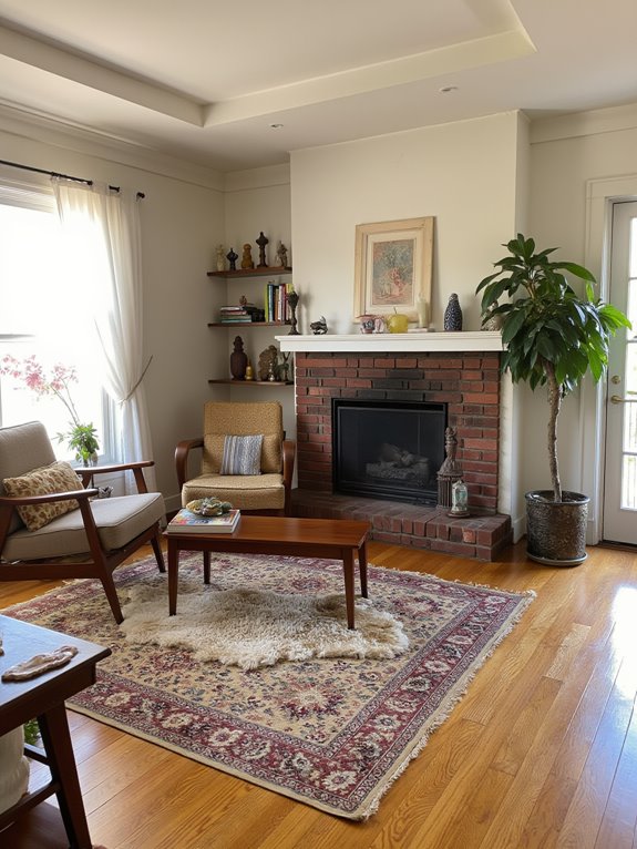 balanced furniture arrangement strategy