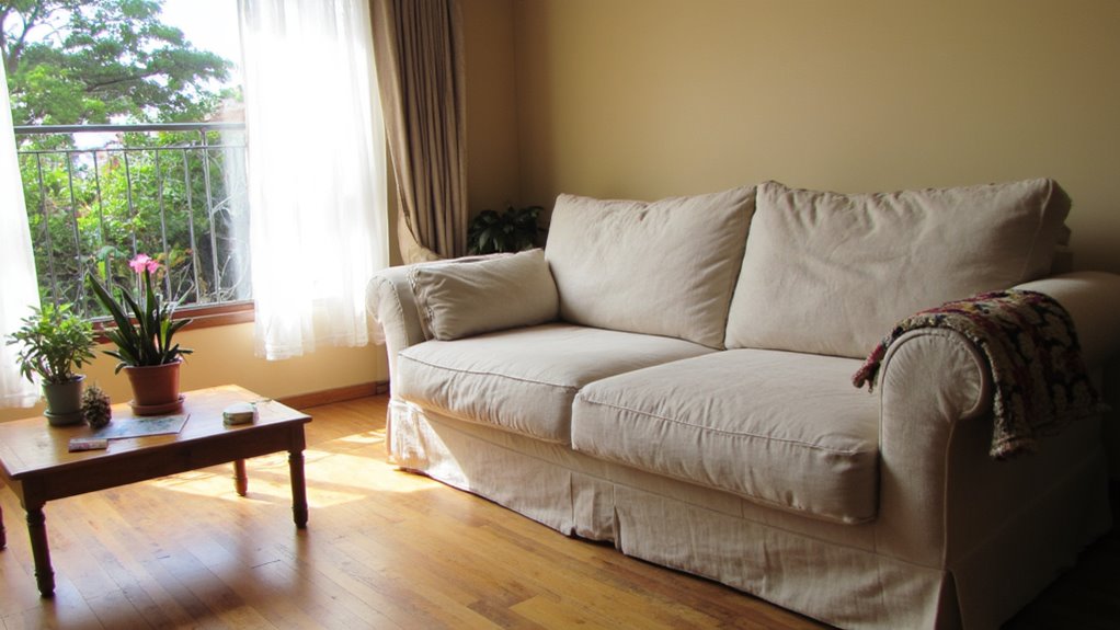 beige sofa maintenance tips