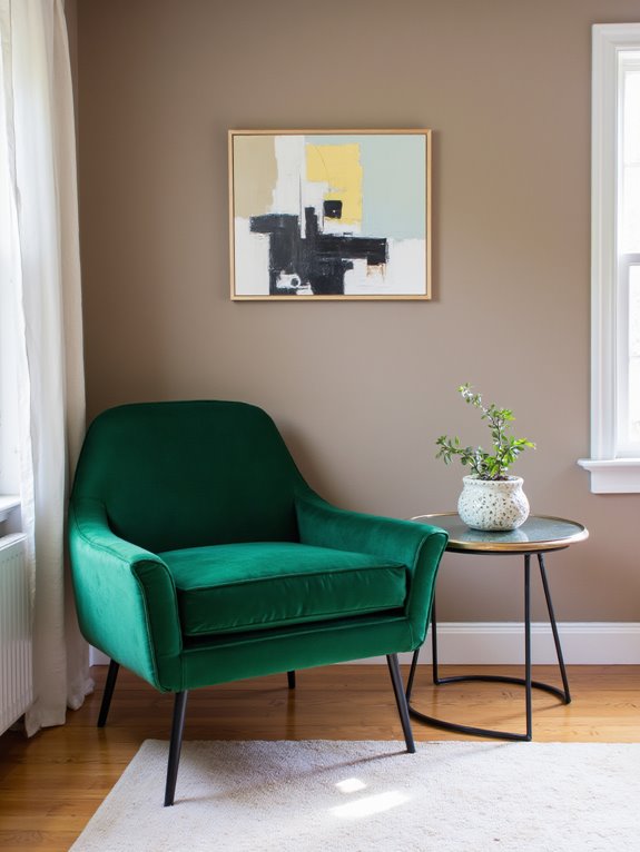 bold armchairs make statements
