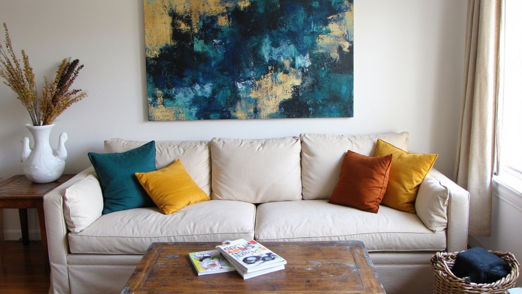 bold artistic accessories enhance