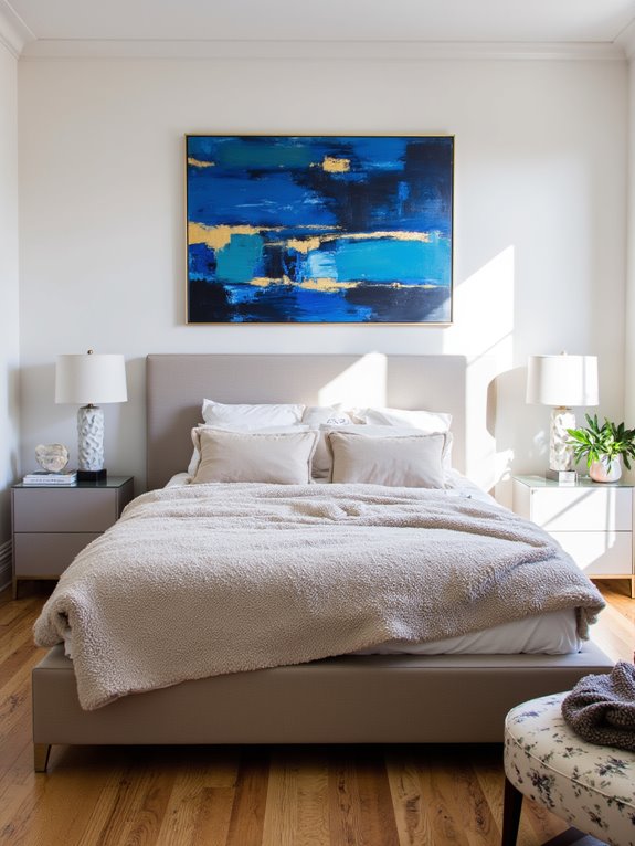 bold artwork enhances personality