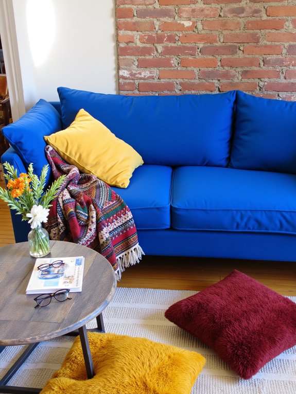 bold couch color choices