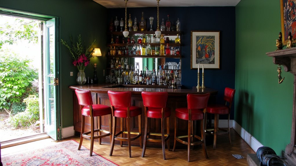 bold hues and metallics