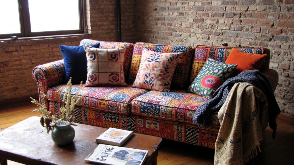 bold patterns enhance decor