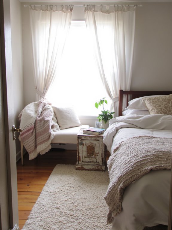 bright airy sheer curtains