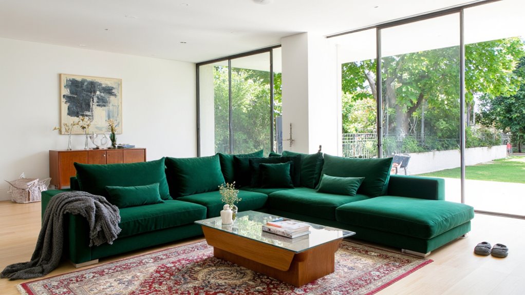 celebrity homes modular sofas