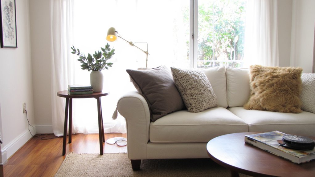 chic side table functionality