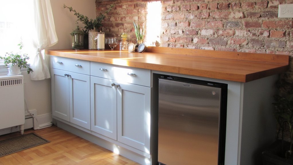 chilled beverages at hand