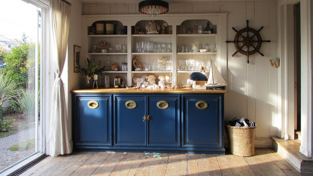 coastal charm bar cabinet