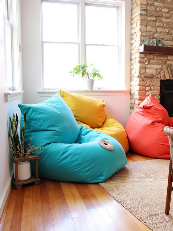 colorful versatile inviting seating