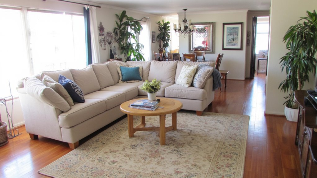 comfortable modular family seating