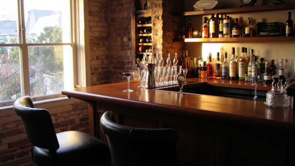 comfortable seating and lighting