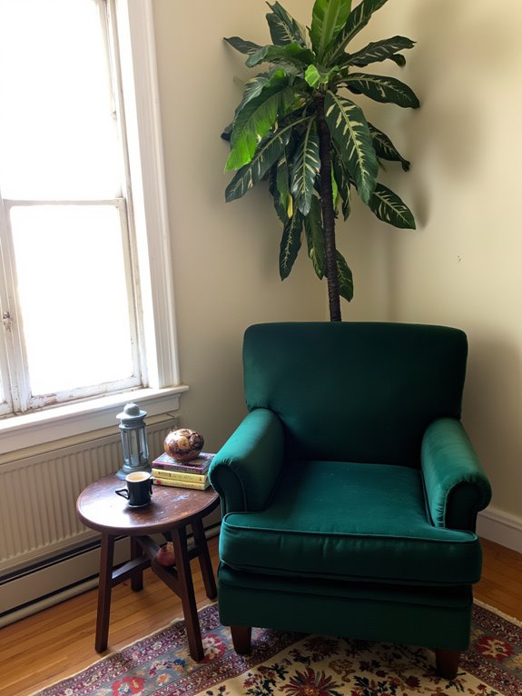 cozy corner reading chair