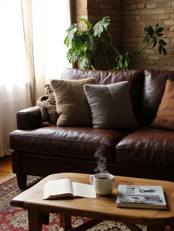 cozy leather decor tips