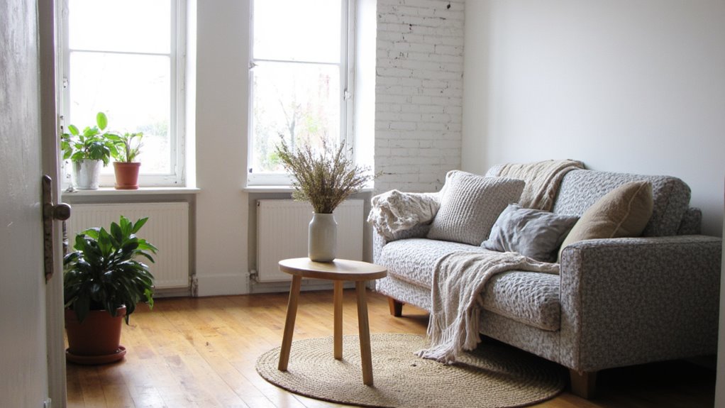 cozy minimalist sofa design