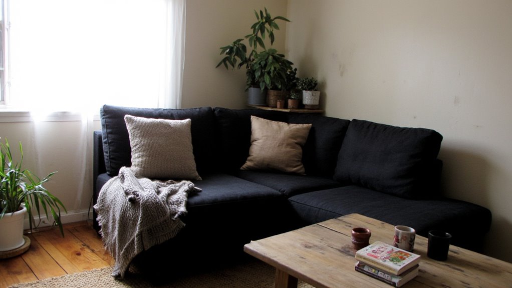 cozy modern farmhouse sofas