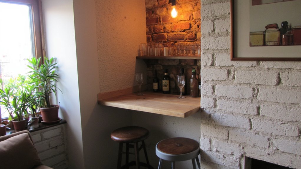 cozy nook bar transformation