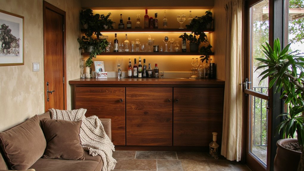 cozy nook for gatherings