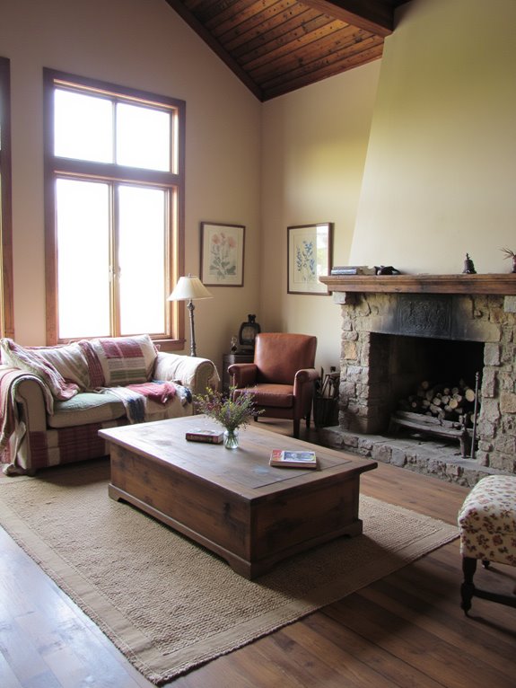 cozy rustic farmhouse charm