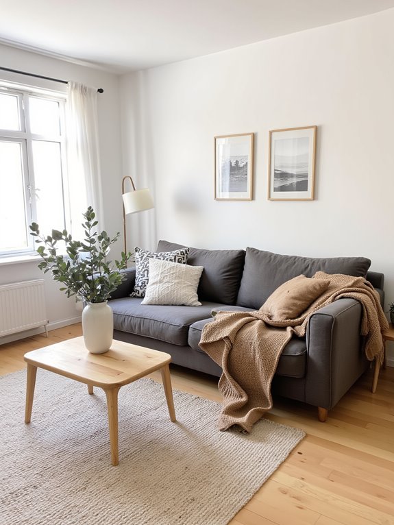 cozy scandinavian design aesthetic