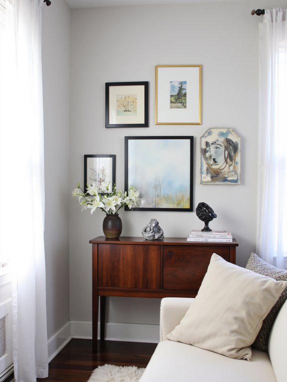 curate an elegant display