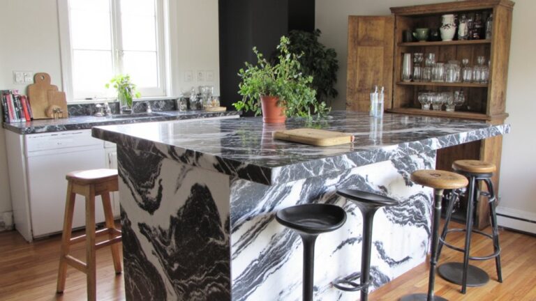 22 Dramatic Marble Bar Ideas That Add Instant Impact dramatic marble bar designs