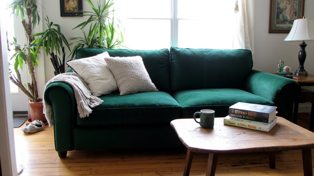 durable stylish velvet sofas