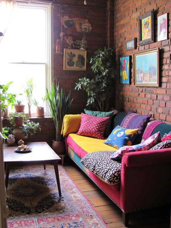 eclectic lounge design inspiration