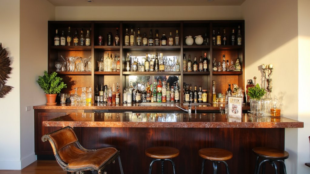 efficient home bar design