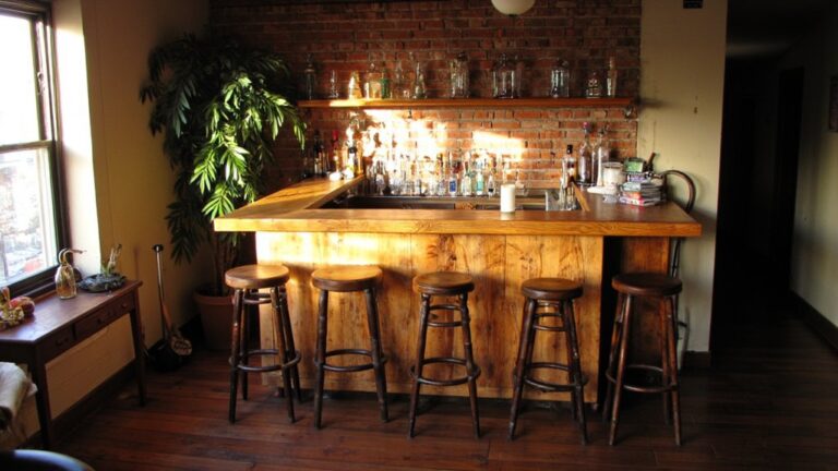 elegant at home bar designs