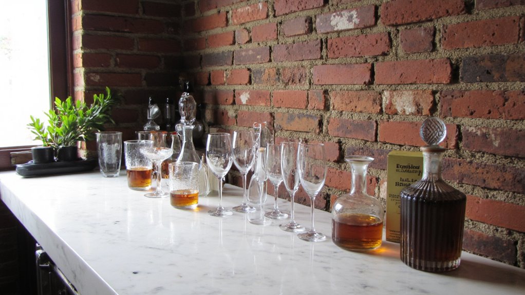 elegant bar glassware essentials