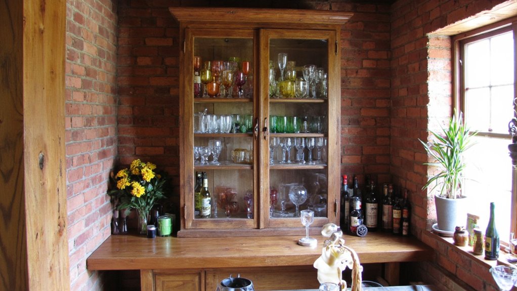 elegant drinkware display solution