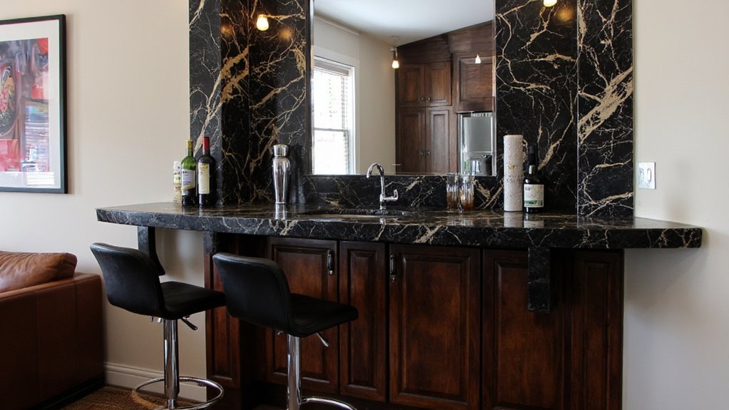 elegant gatherings with marble