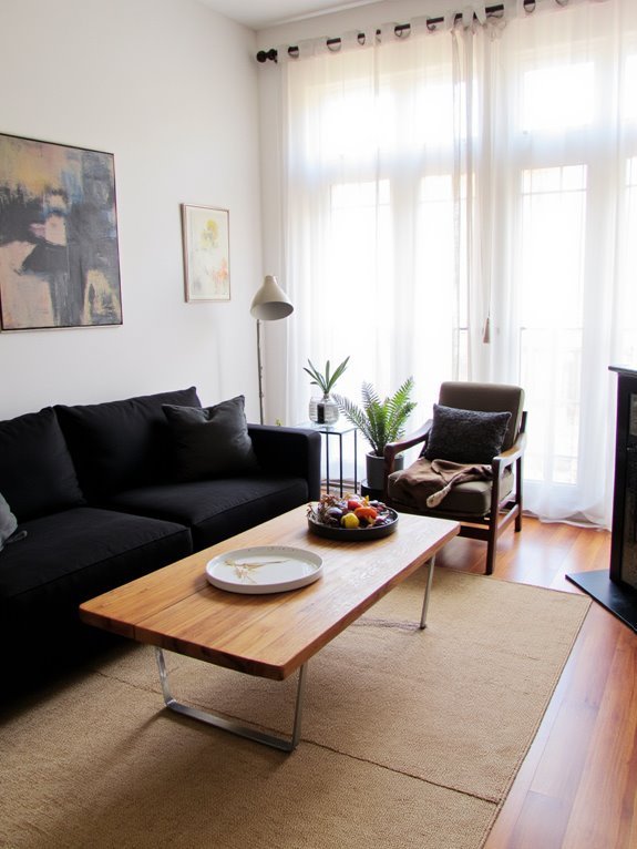 elegant material combination design