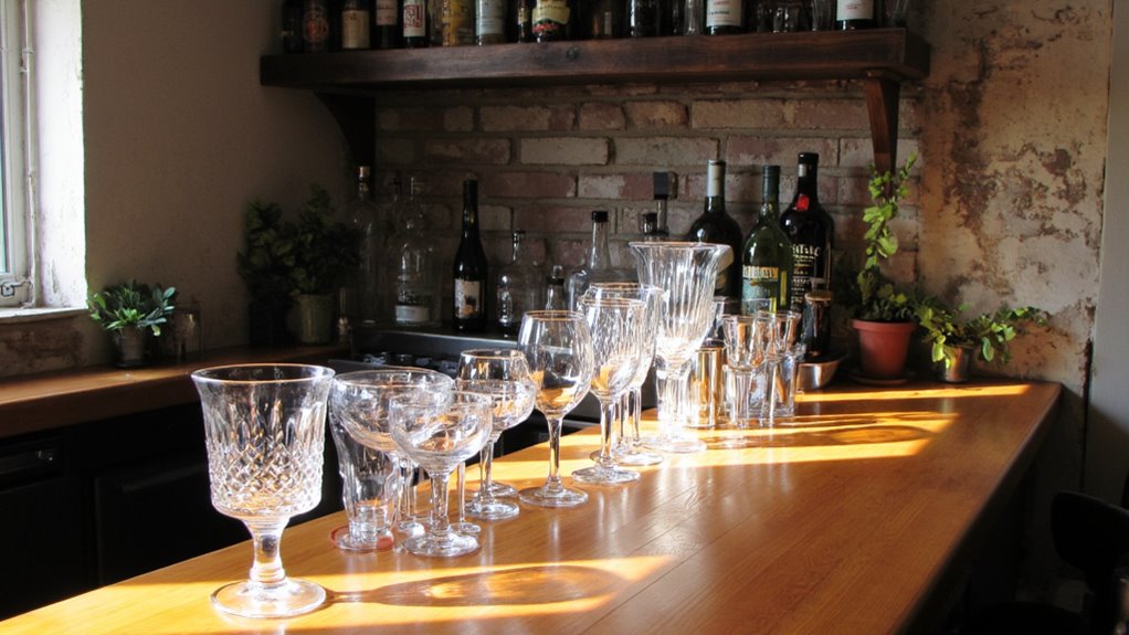 elevate cocktails with glassware