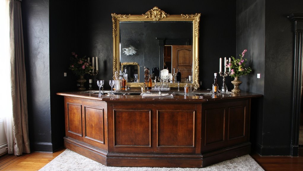 enhance space with mirrors